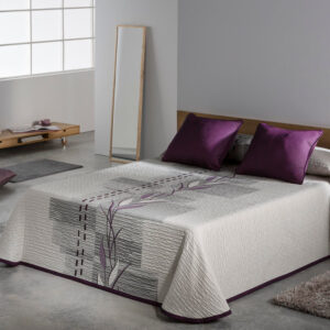 Colcha Zen malva
