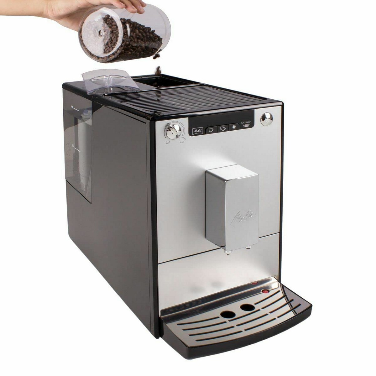 Cafetera Superautomática Melitta E950-666 Solo Pure 1400 W 15 bar 1,2 L –  Grupo Lampier