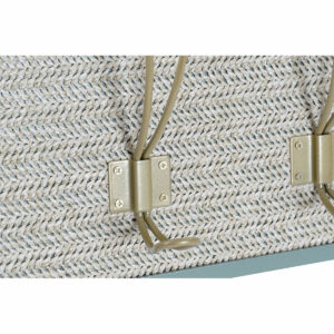 Perchero para Puertas DKD Home Decor 8424001835249 Blanco Plateado Metal  Cerámica 44 x 12 x 20 cm – Grupo Lampier